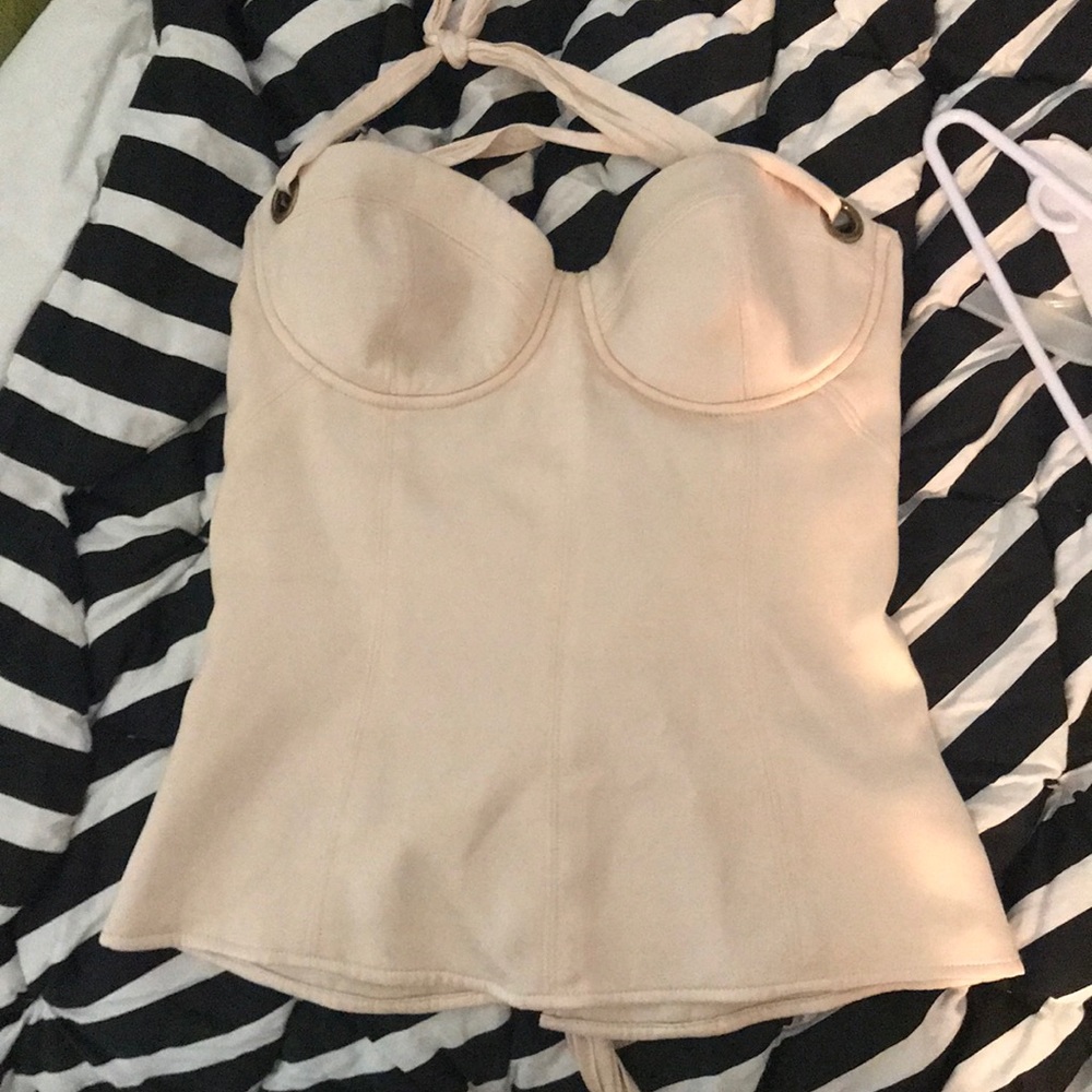 Marciano Satin Corset Halter